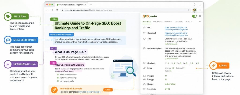 how to use seoquake